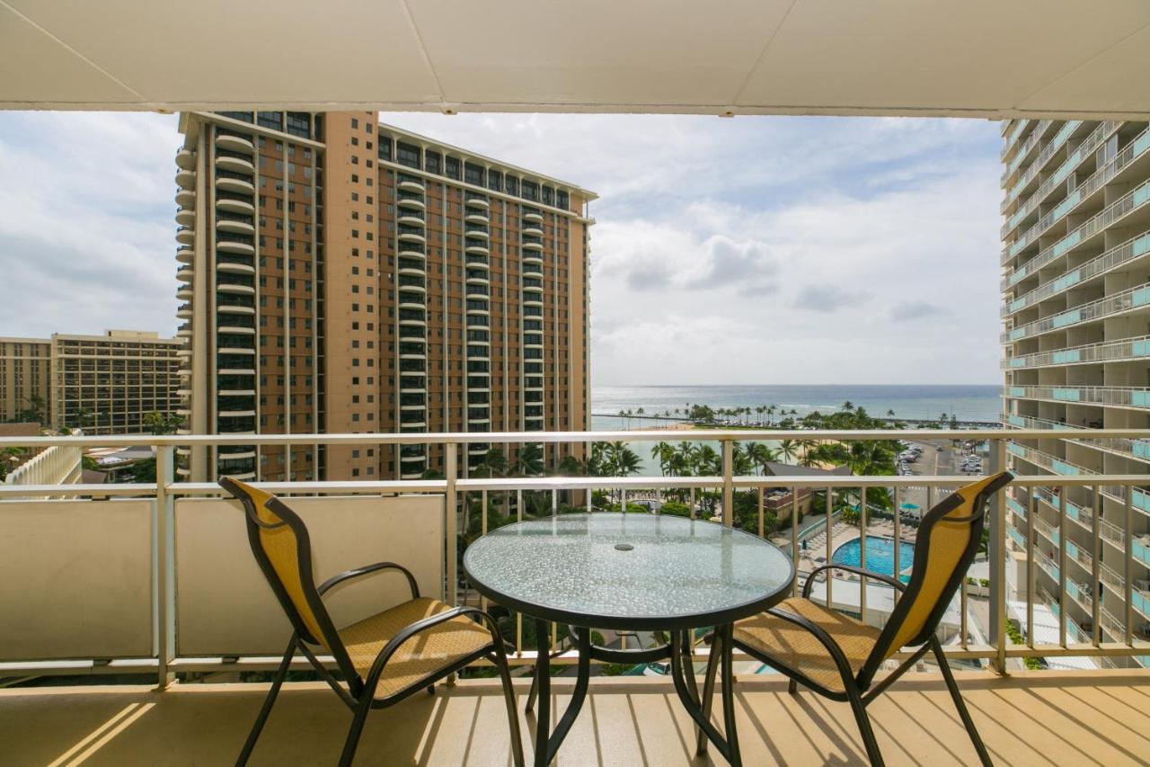 Ilikai Tower One Bedroom Lagoon View Waikiki Condos With Lanai & Free Wifi Honolulu Zimmer foto