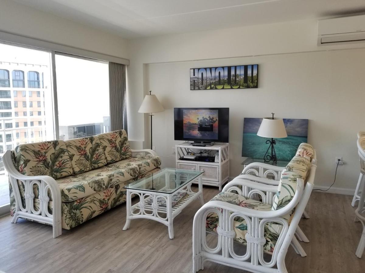 Ilikai Tower One Bedroom Lagoon View Waikiki Condos With Lanai & Free Wifi Honolulu Zimmer foto