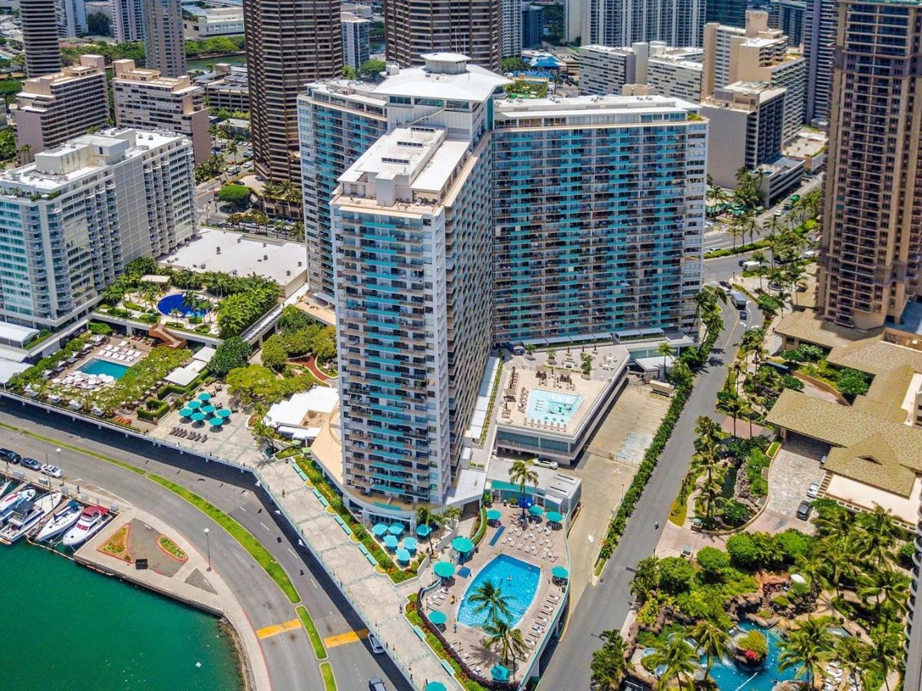 Ilikai Tower One Bedroom Lagoon View Waikiki Condos With Lanai & Free Wifi Honolulu Zimmer foto