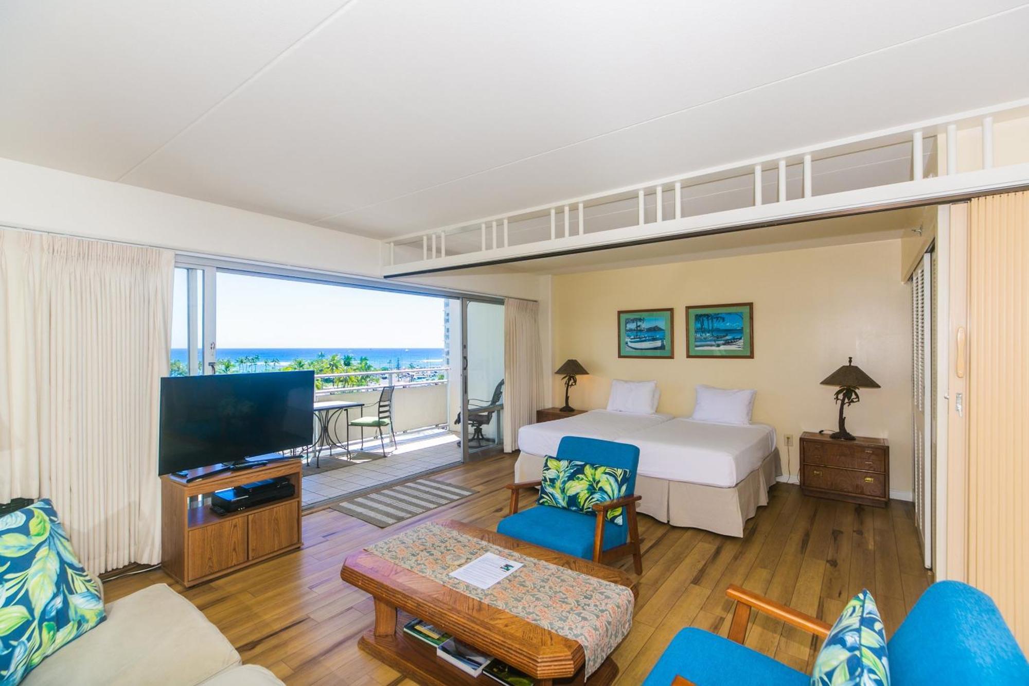 Ilikai Tower One Bedroom Lagoon View Waikiki Condos With Lanai & Free Wifi Honolulu Zimmer foto